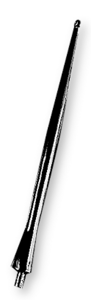 ANTENA DE ALUMINIO PRETA 16CMS                              