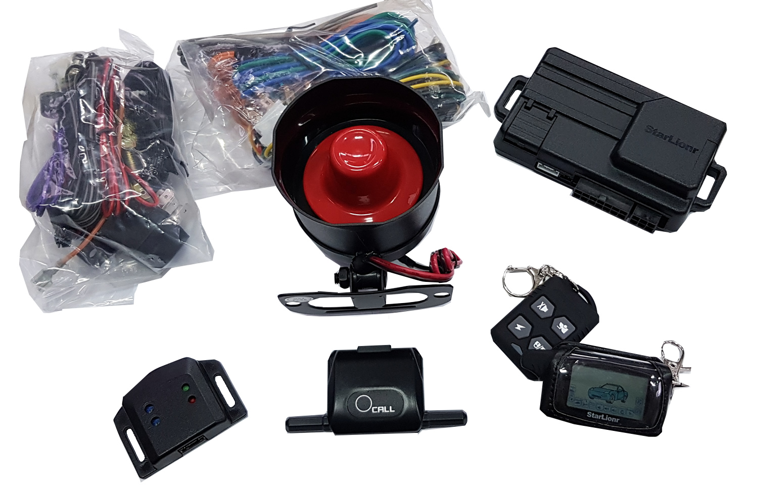 Alarme de duas vias p/Automóveis