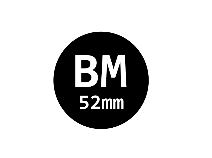 AUTOCOLANTES RESINA 52MM BMW 4UN