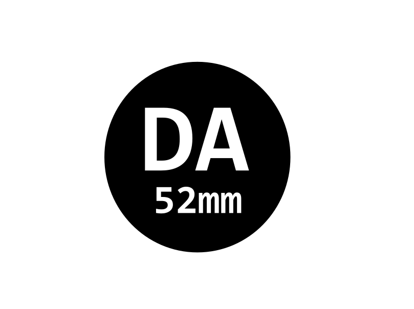 AUTOCOLANTES RESINA 52MM DACIA 4UN