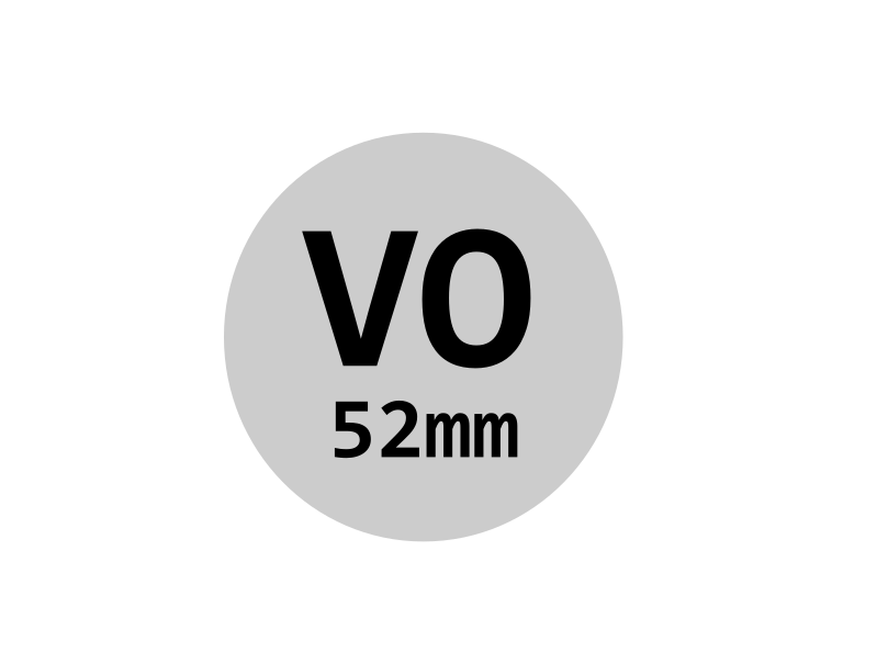 CHAPA AUTOCOLANTE 52MM VOLVO 4UN