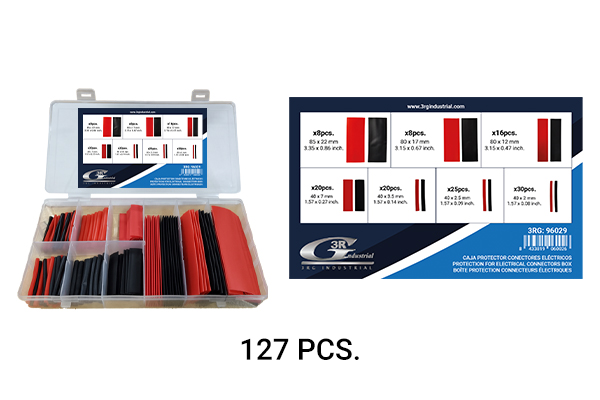 MANGA RETRÁTIL PARA CONETORES ELETRICOS (127PCS)