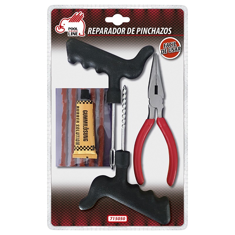 KIT DE REPARAÇAO DE PNEUS TUBLESS