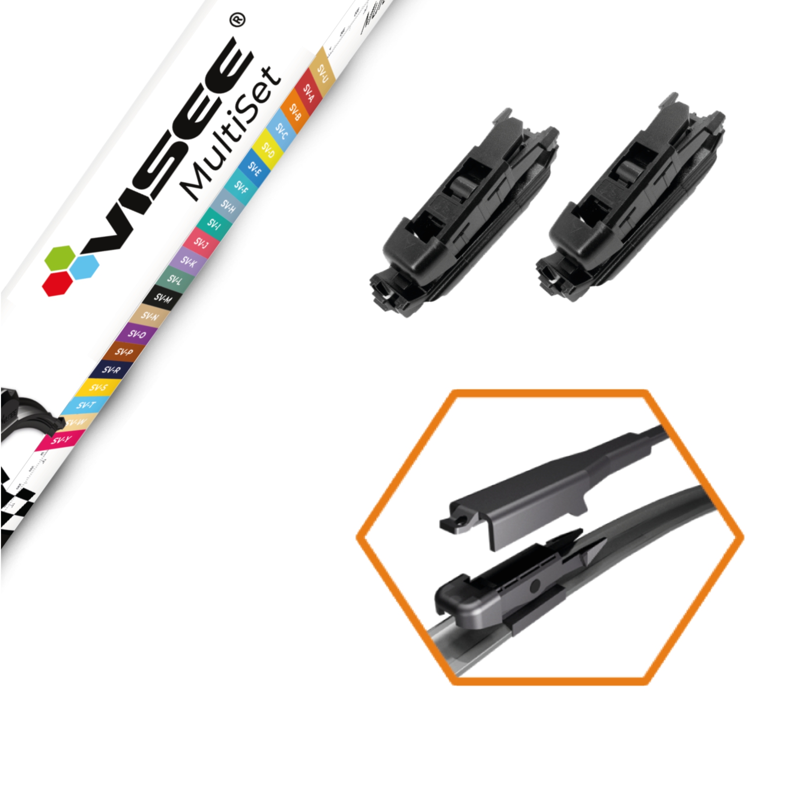 ADAPTADORES SV-B MULTISET (2PCS)