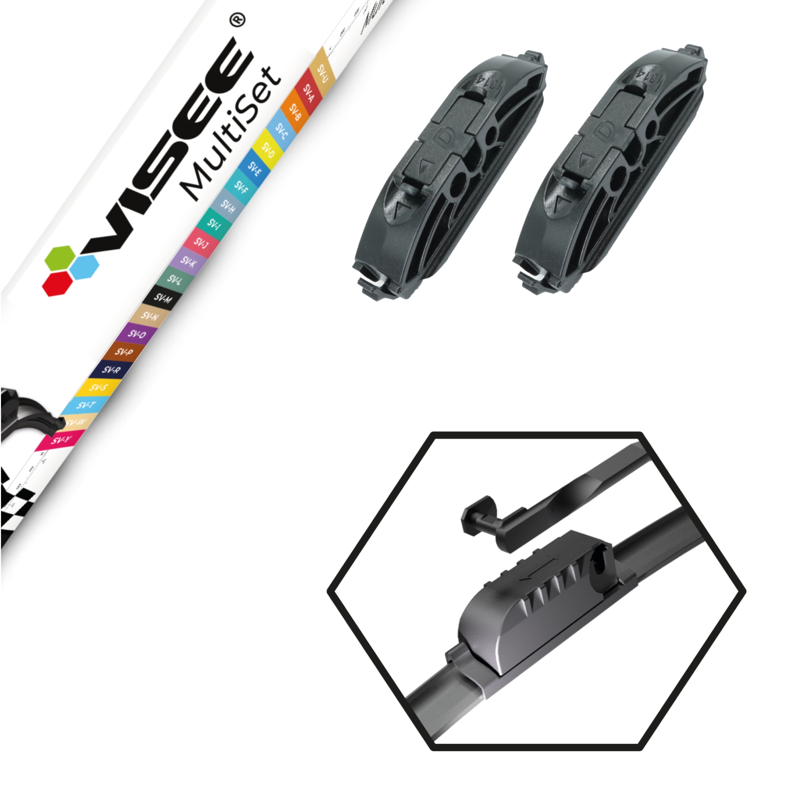 ADAPTADORES SV-M MULTISET (2PCS)