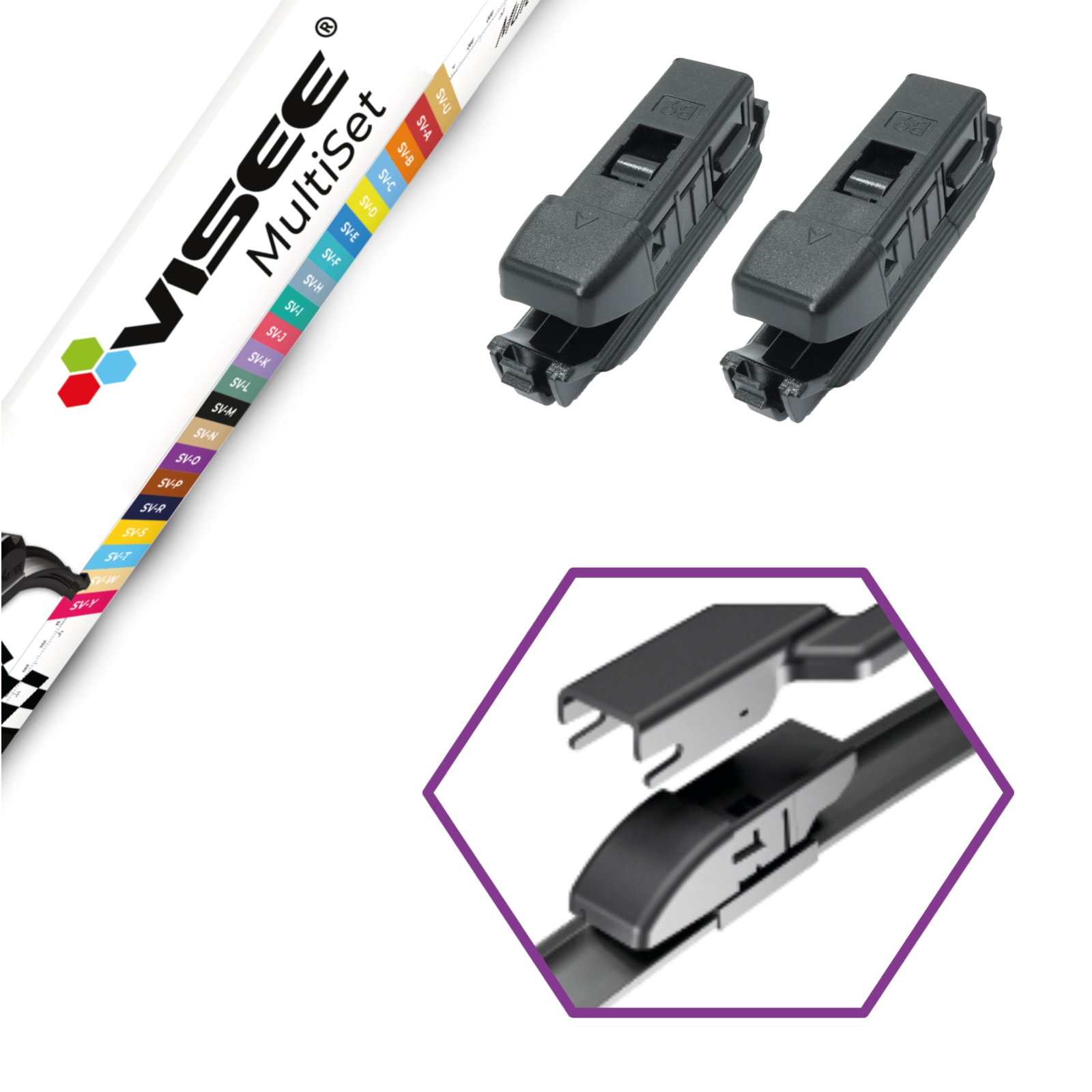 ADAPTADORES SV-O MULTISET (2PCS)