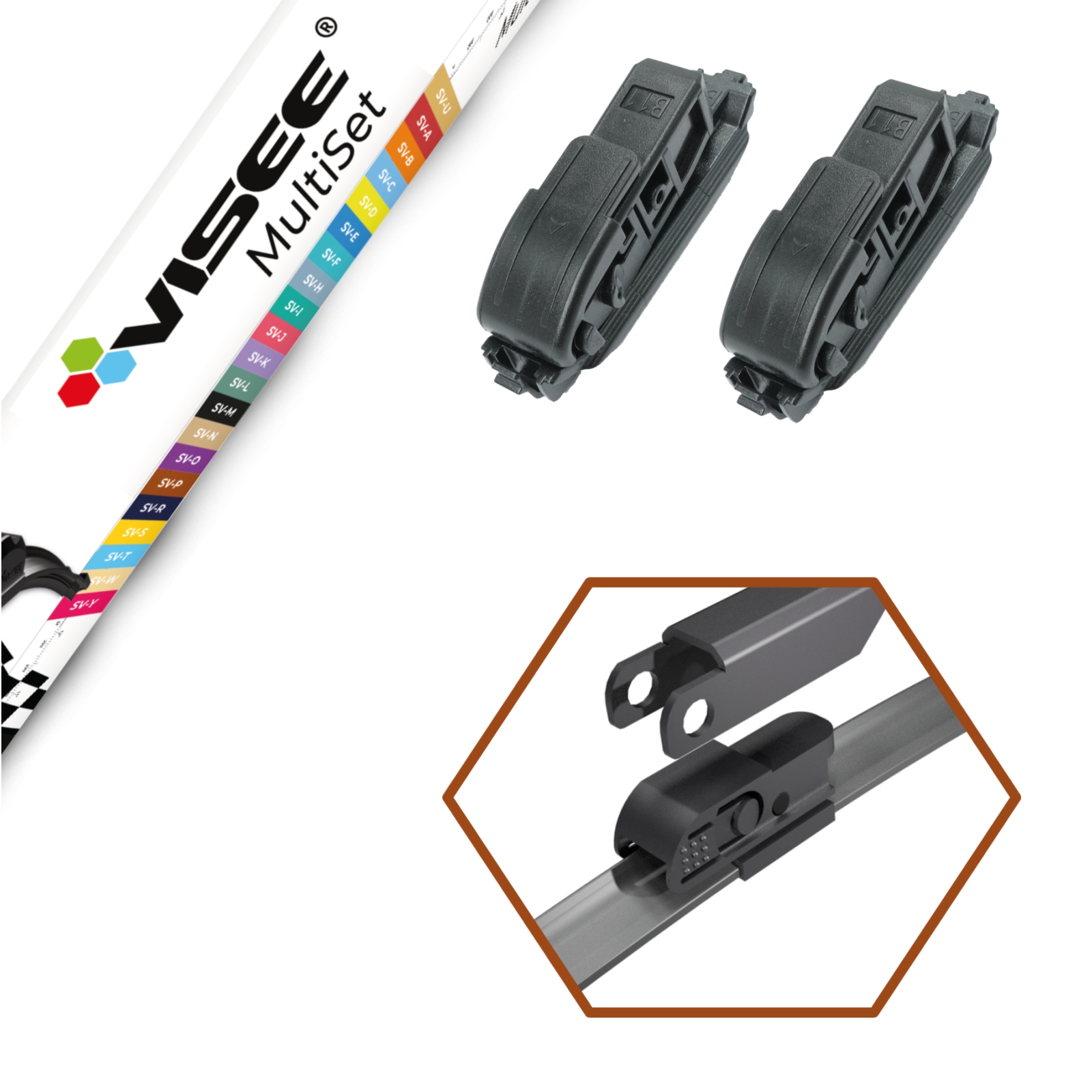 ADAPTADORES SV-P MULTISET (2PCS)