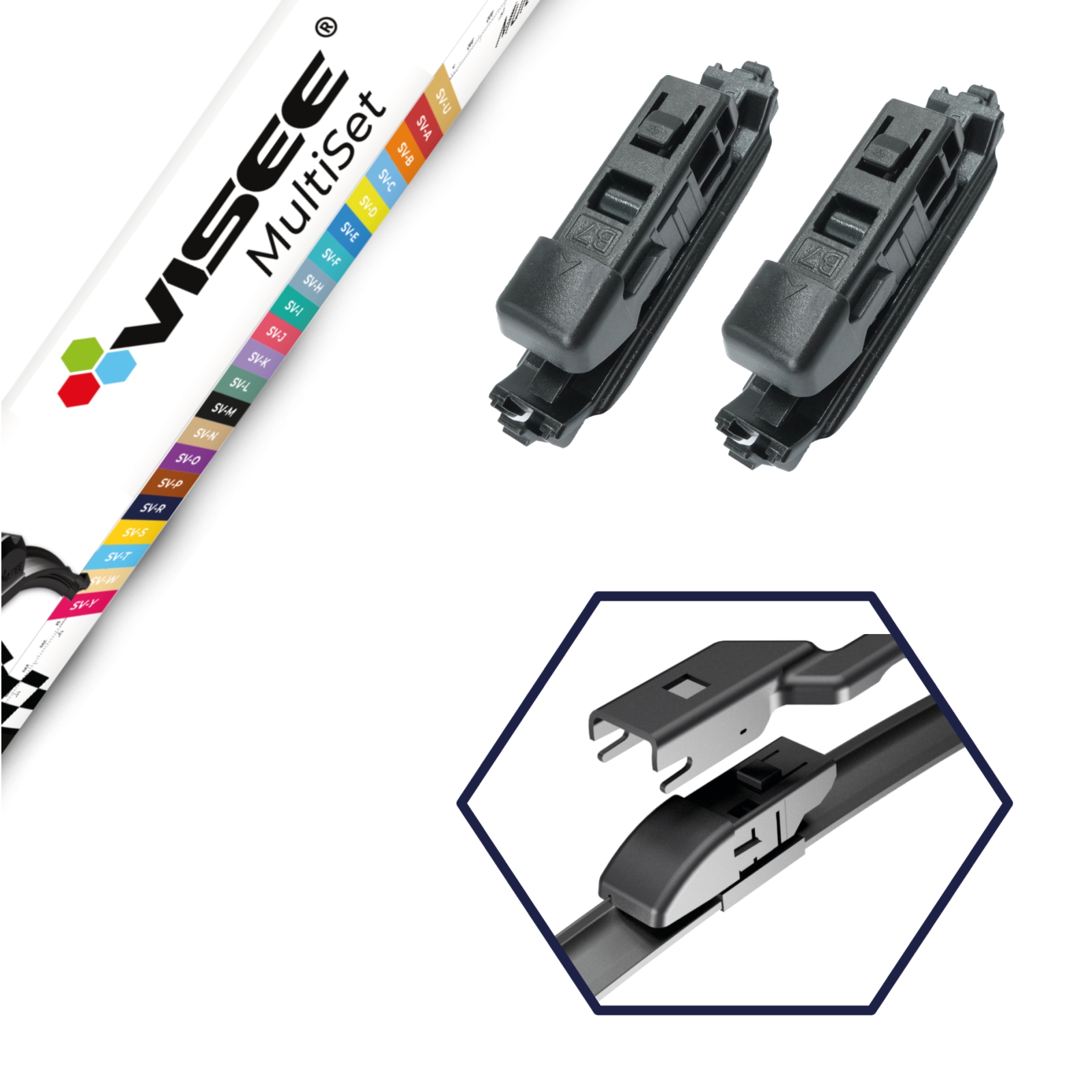 ADAPTADORES SV-R MULTISET (2PCS)