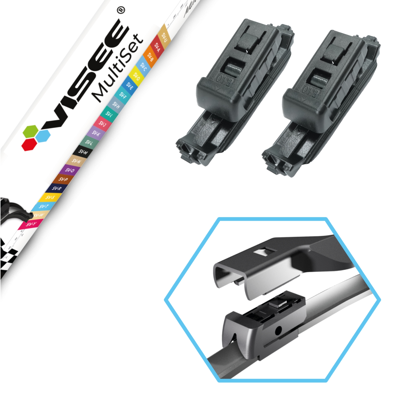 ADAPTADORES SV-T MULTISET (2PCS)