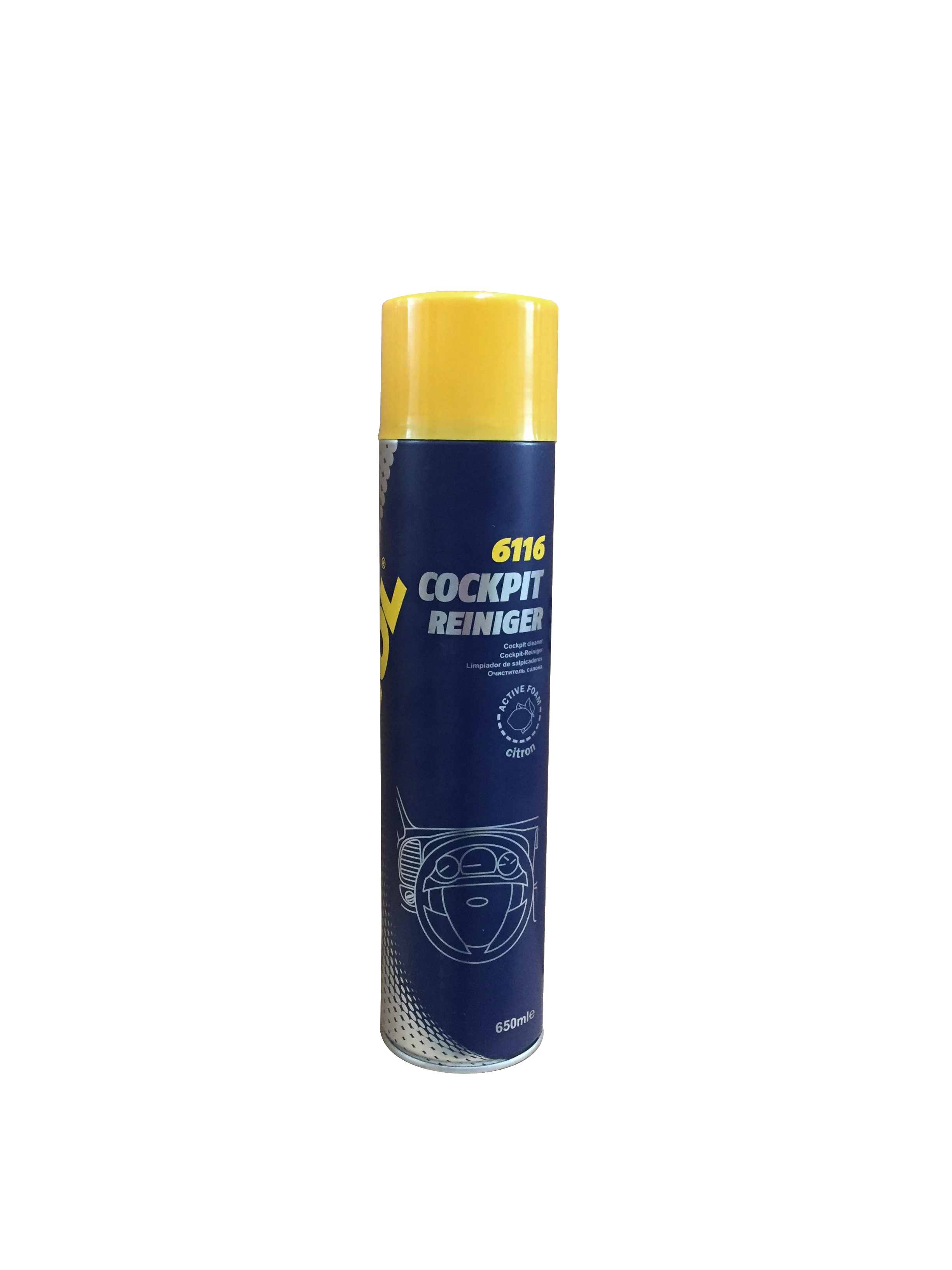 SPRAY DE COCKPIT LIMÃO EM ESPUMA 650ML