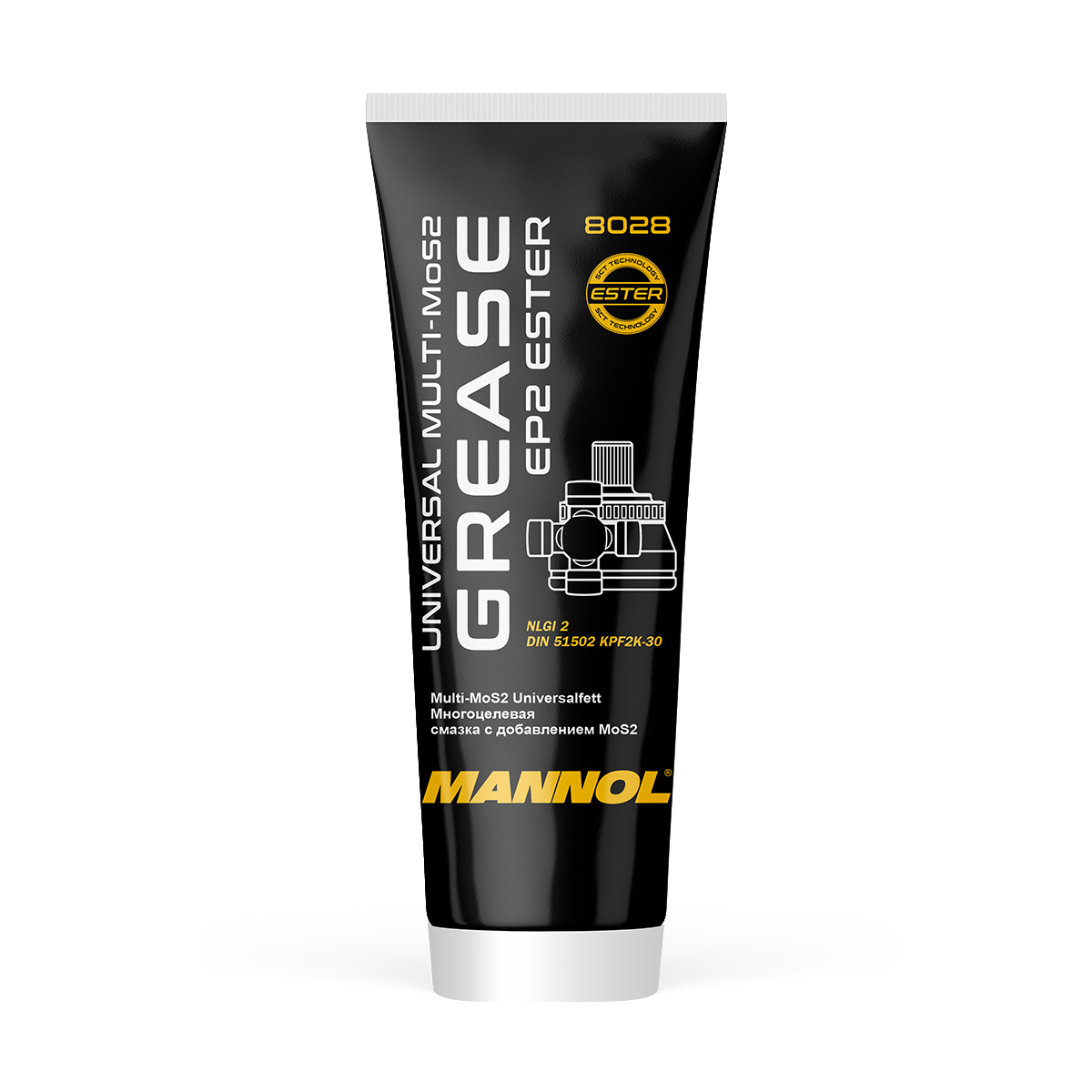 MASSA LUBRIF. EP-2 ESTER Multi-MoS2 230GR