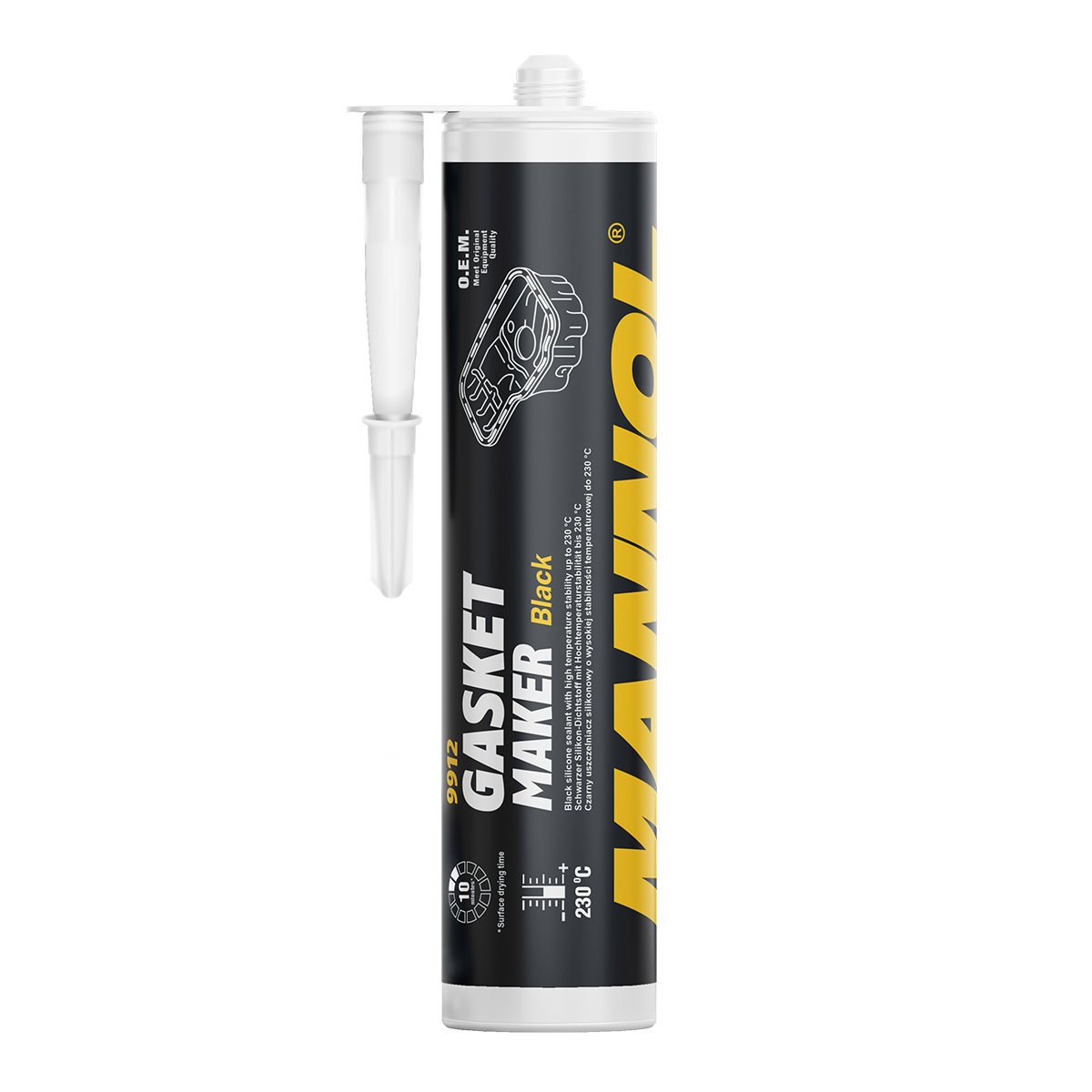 SILICONE JUNTAS PRETO 310GR