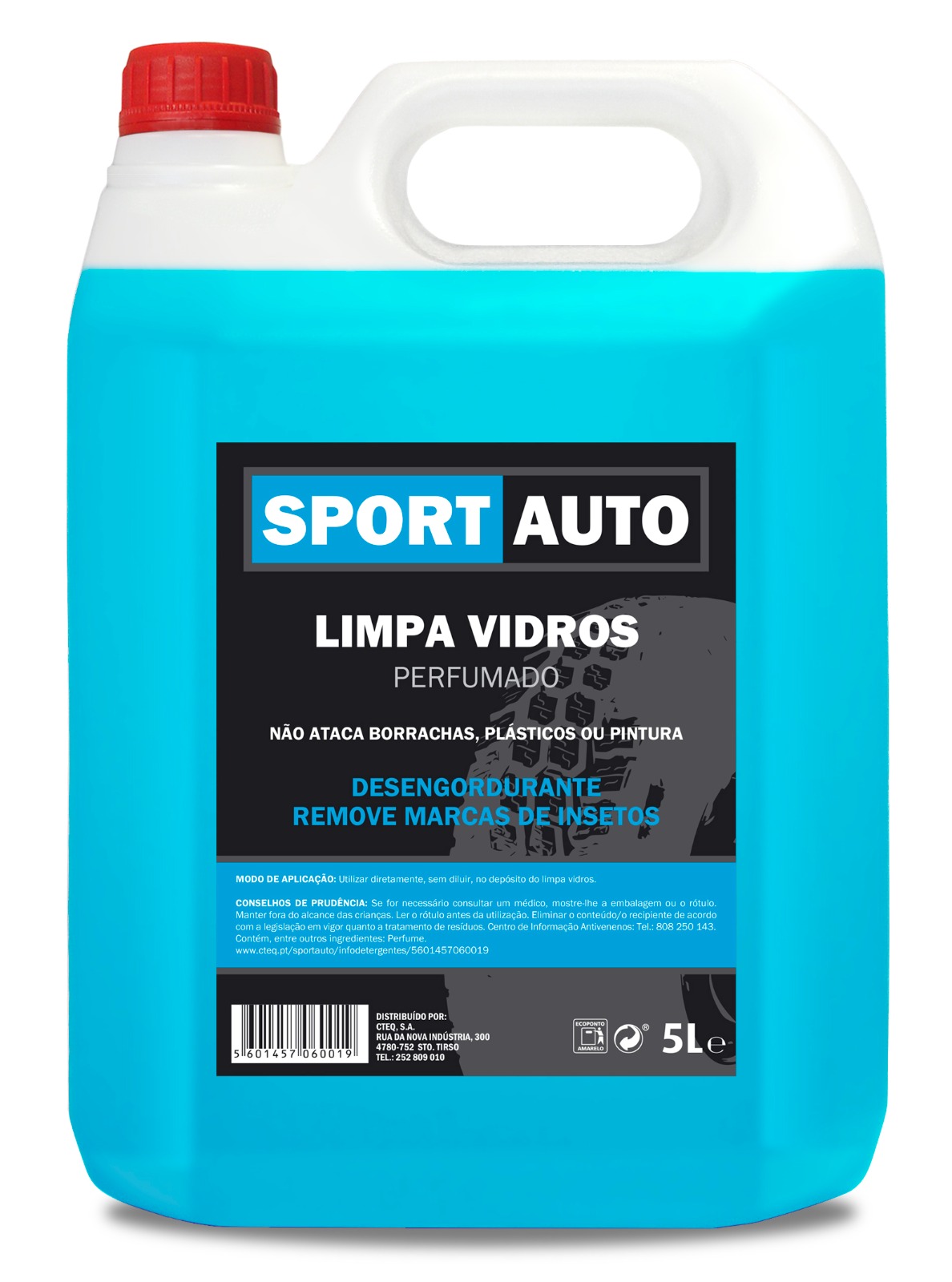 LIMPA VIDROS 5L USO DIRETO SPORT AUTO