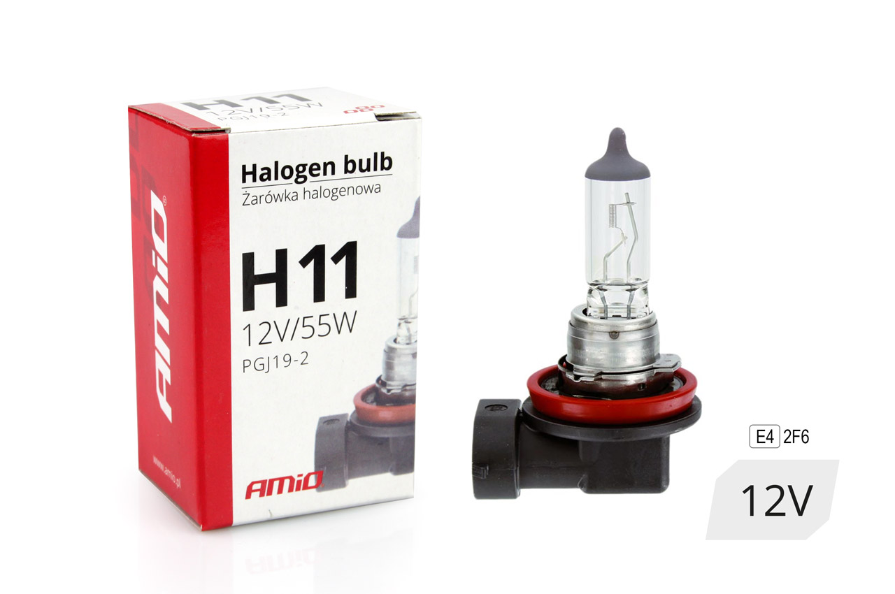 LAMPADA DE HALOGENEO H11 12V 55W