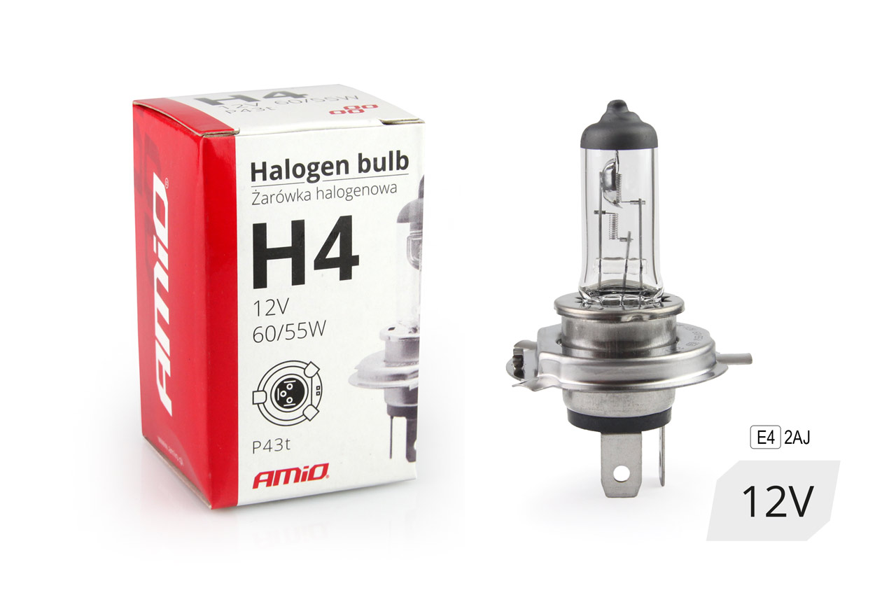 LAMPADA DE HALOGENEO H4 12V 60/55W