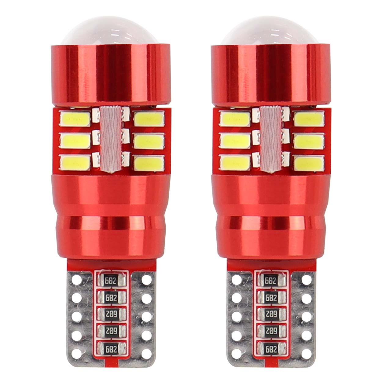LEDS CANBUS 27 SMD 3014 T10e (w5w) BRANCO 12V/24V