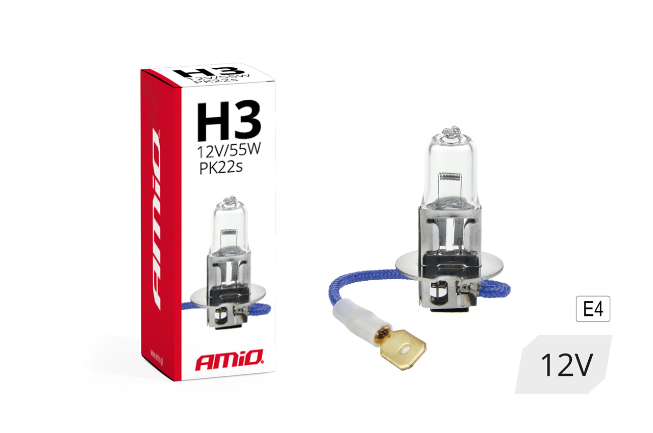 LAMPADA DE HALOGENEO H3 12V 55W