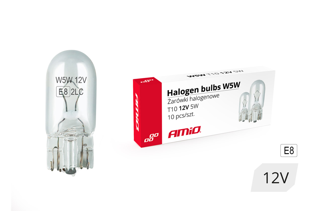 LAMPADAS 5W SEM CASQUILHO T10 12V (10UN)
