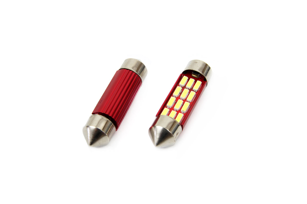 LEDS CANBUS TUBULAR 39MM  12-24V