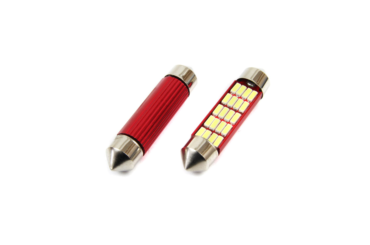 LEDS CANBUS TUBULAR 41MM  12-24V
