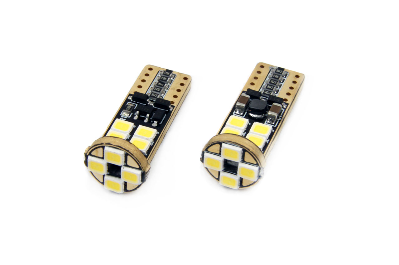 LEDS CANBUS T10 12 SMD W5W  12-24V