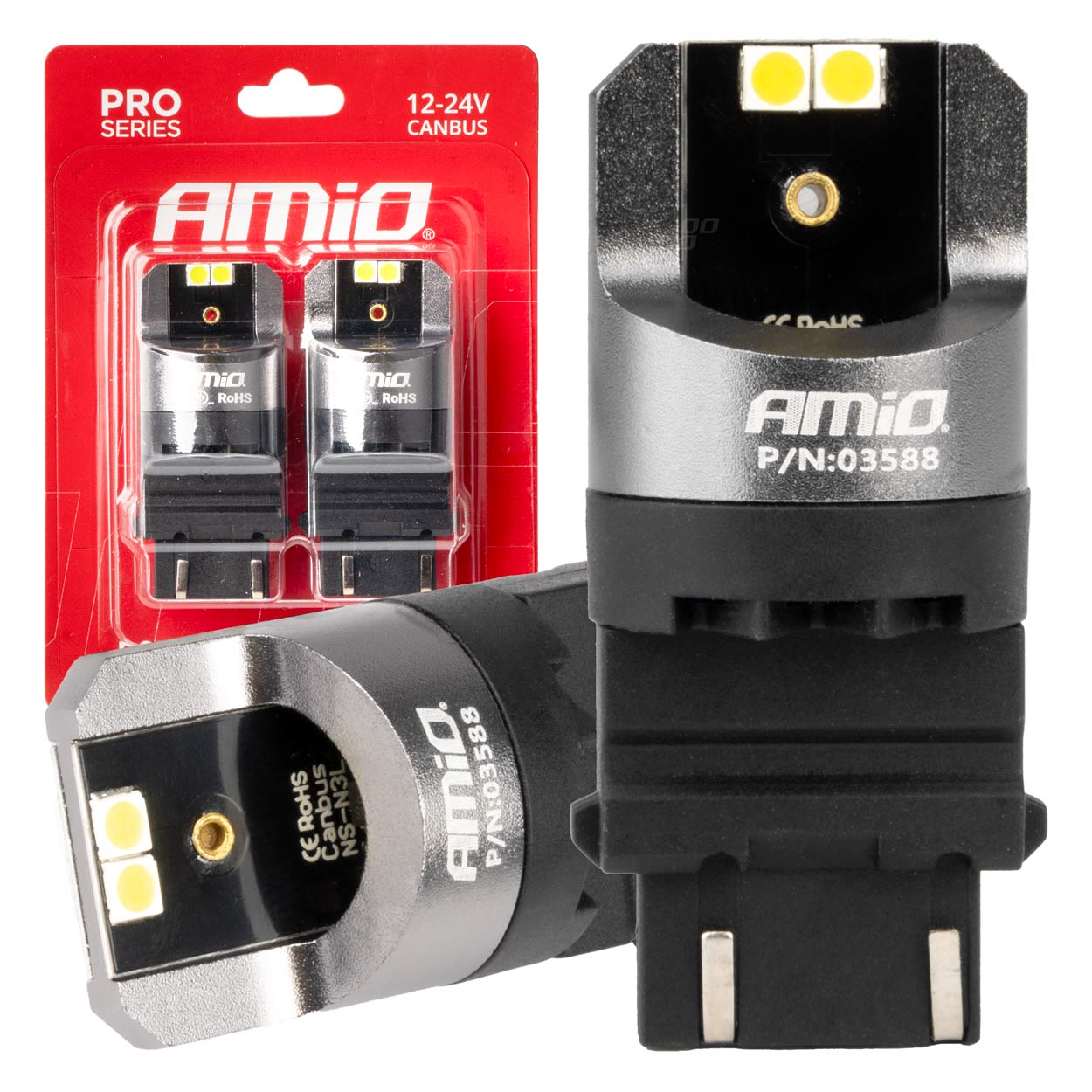 LEDS CANBUS PRO P27/7W BRANCOS 12/24V