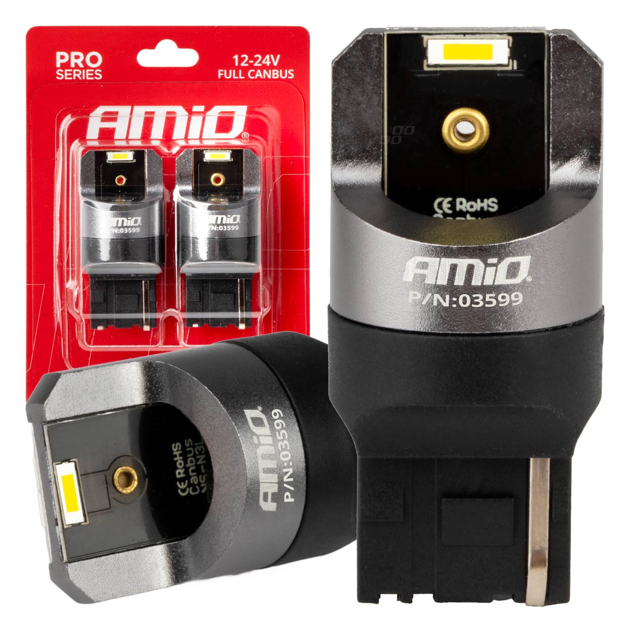 LEDS FULL CANBUS PRO W21W BRANCOS 12/24V