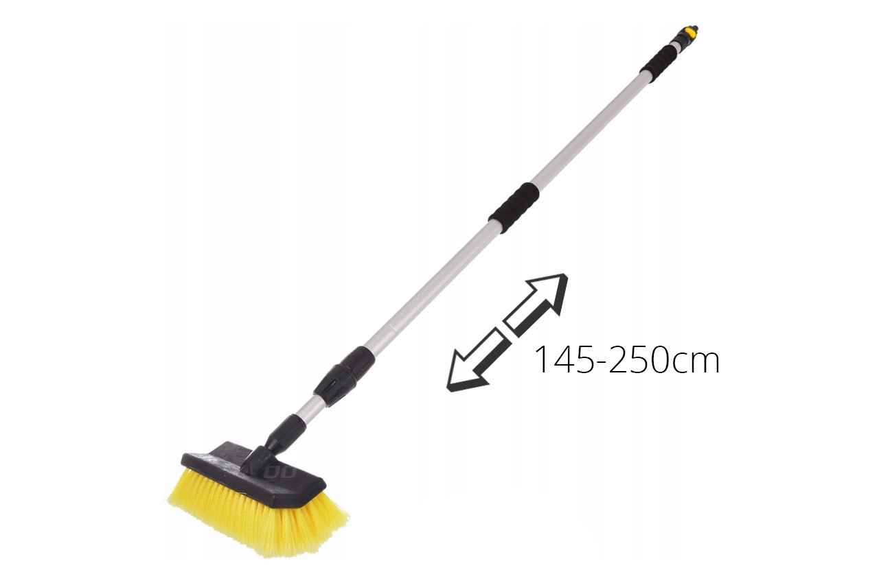 VASSOURA COM CONECTOR PARA MANGUEIRA145-250 CM