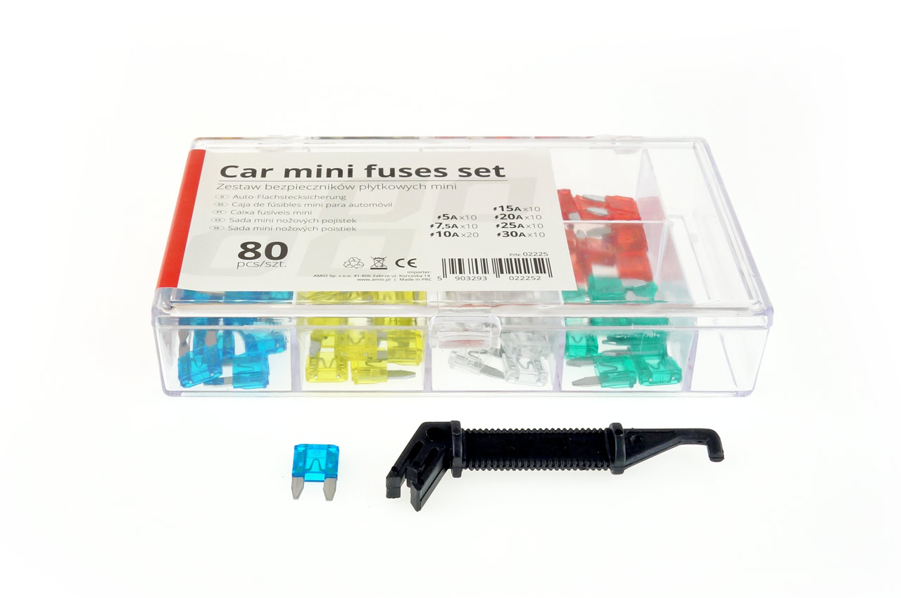 CAIXA DE MICRO FUSIVEIS SORTIDOS 80PCS