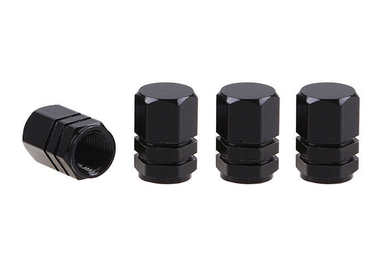 COBRE VALVULAS UNIVERSAIS PRETAS 4PCS