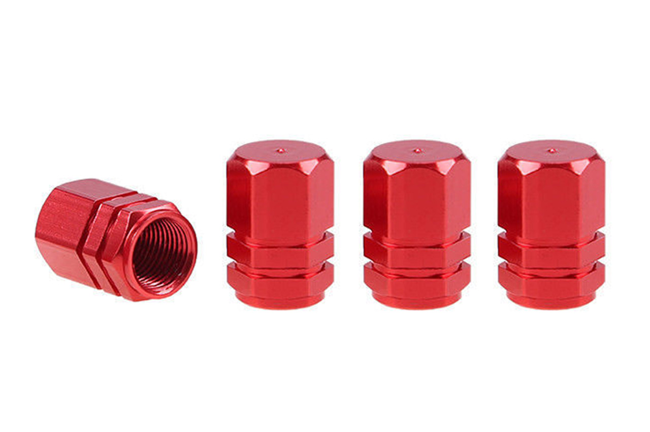 COBRE VALVULAS UNIVERSAIS VERMELHAS 4PCS