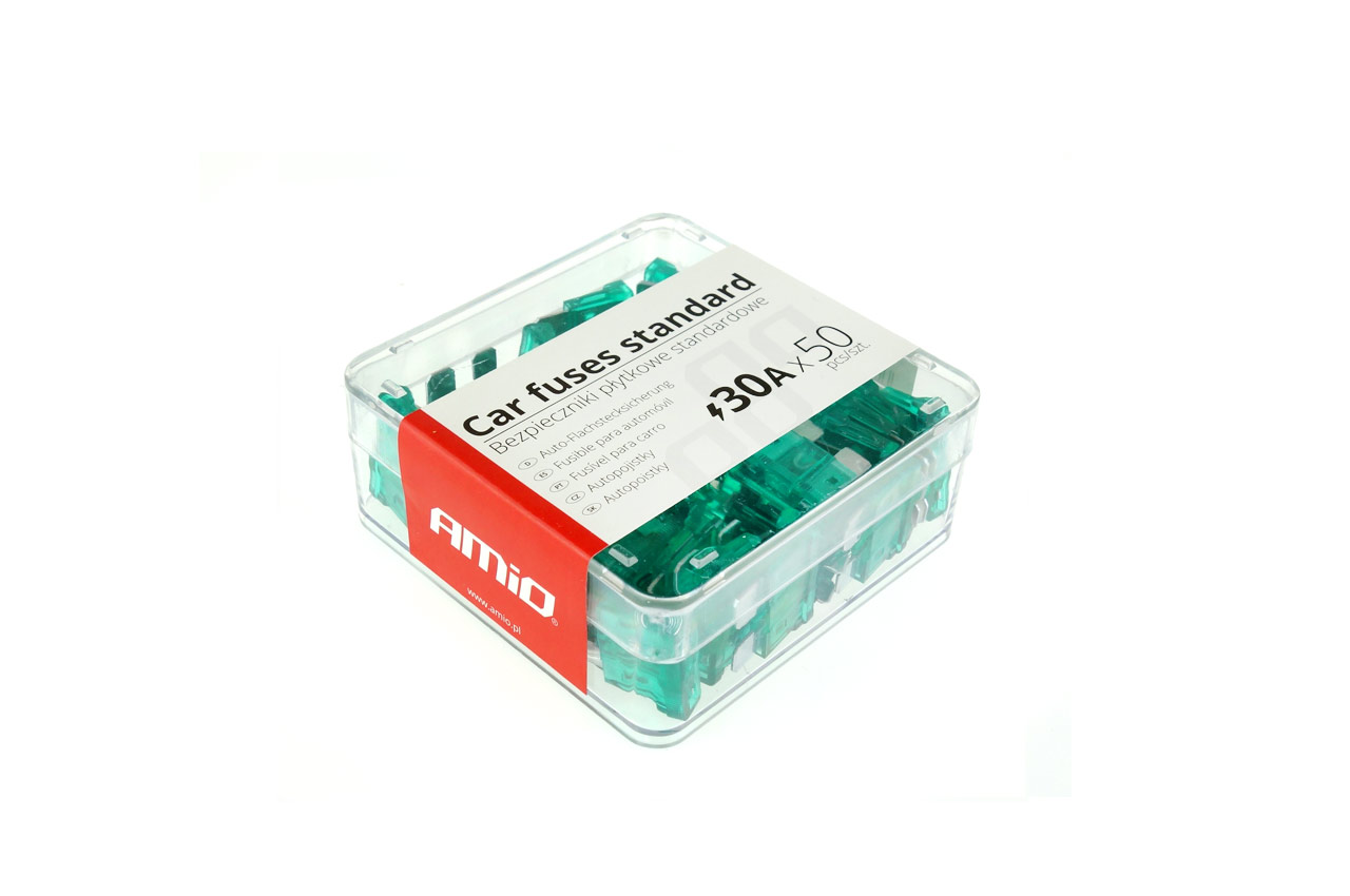 CAIXA DE 50 FUSIVEIS STANDARD 30 AMP