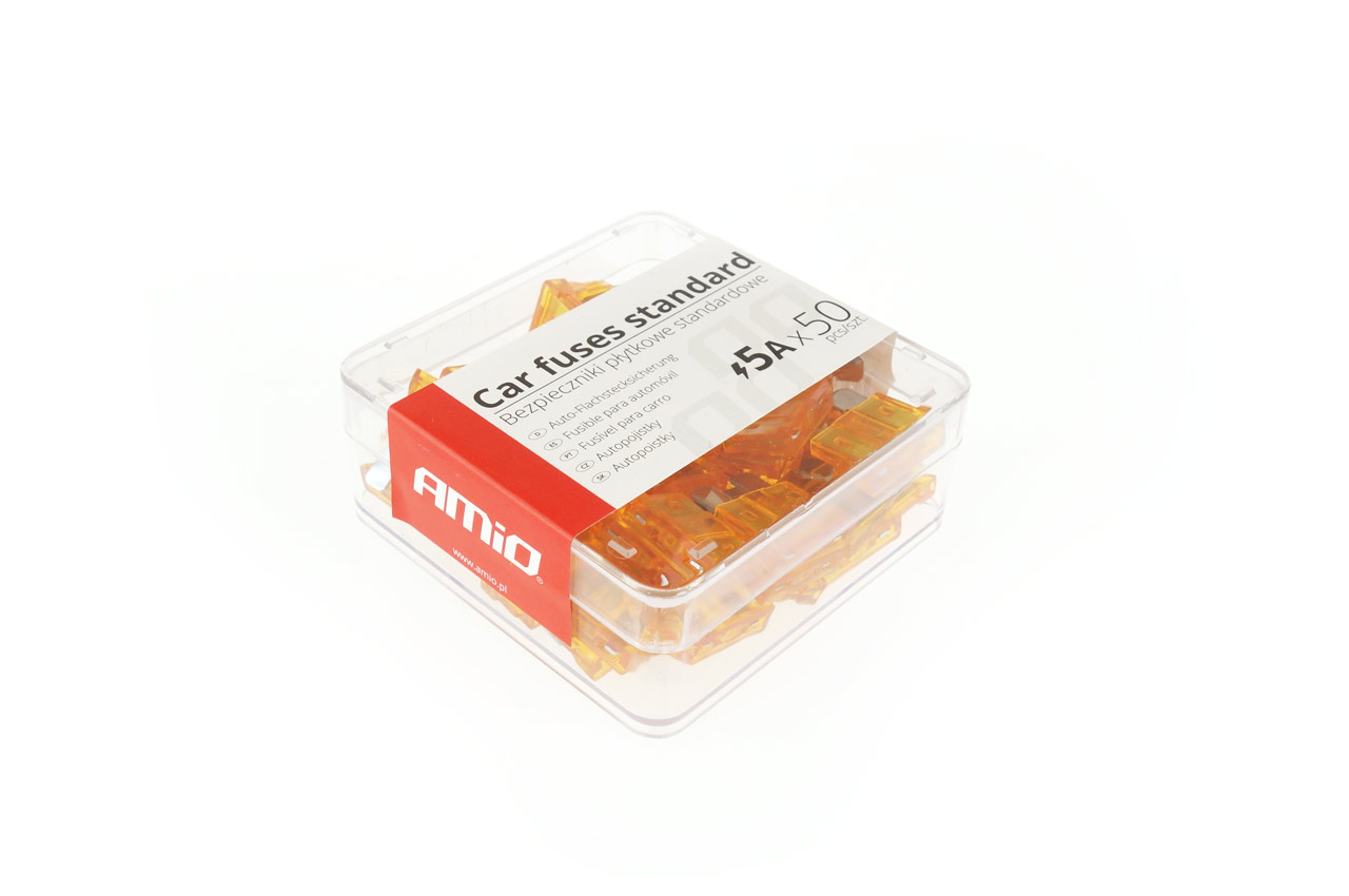 CAIXA DE 50 FUSIVEIS STANDARD 5 AMP