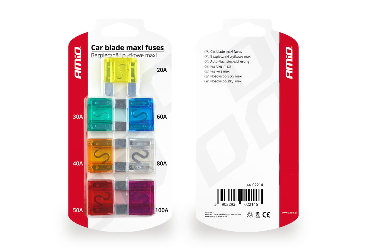 CARTEIRA 7 FUSIVEIS MAXI FUSE
