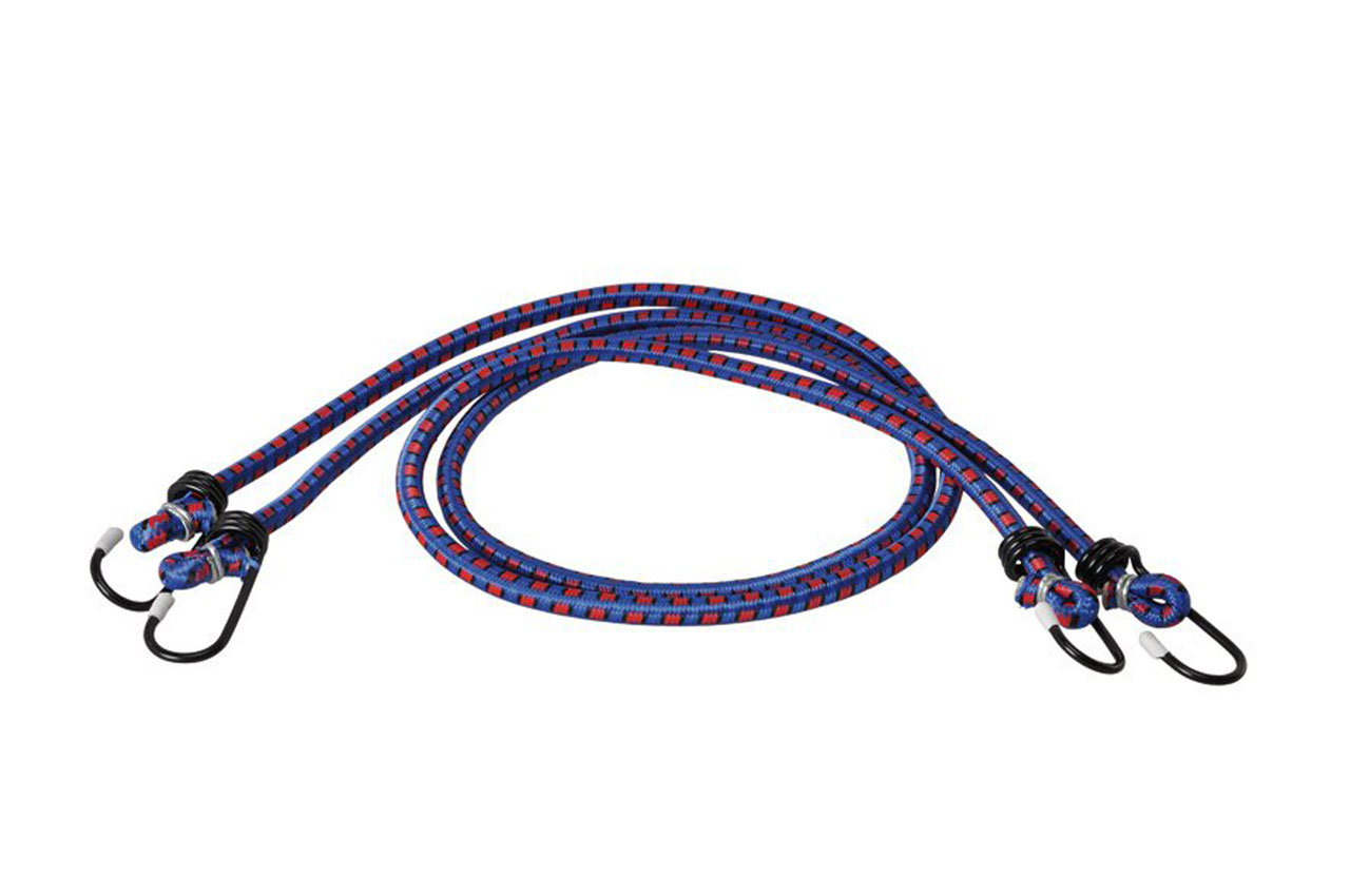 CORDA ELASTICA COM GANCHO 2X80CM
