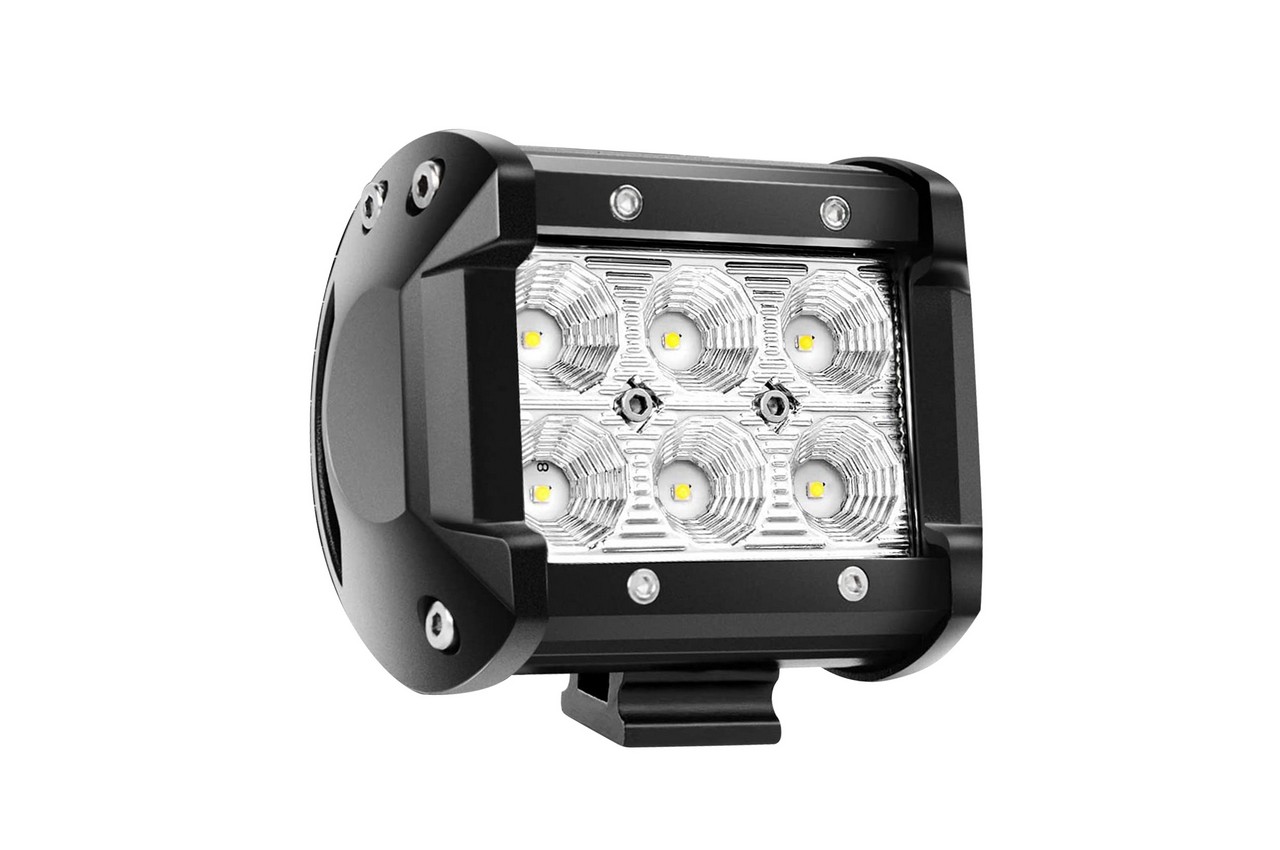 FAROL DE TRABALHO DE 6 LEDS 95X77  18W 9-36W