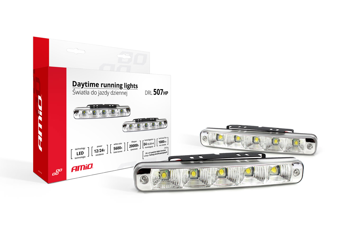 LUZ DIURNA EM LEDS DRL 507HP
