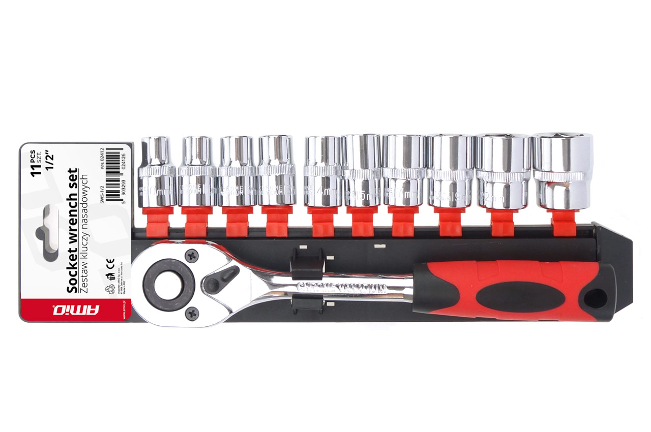 KIT ROQUETE COM CHAVES 11pcs (1/2