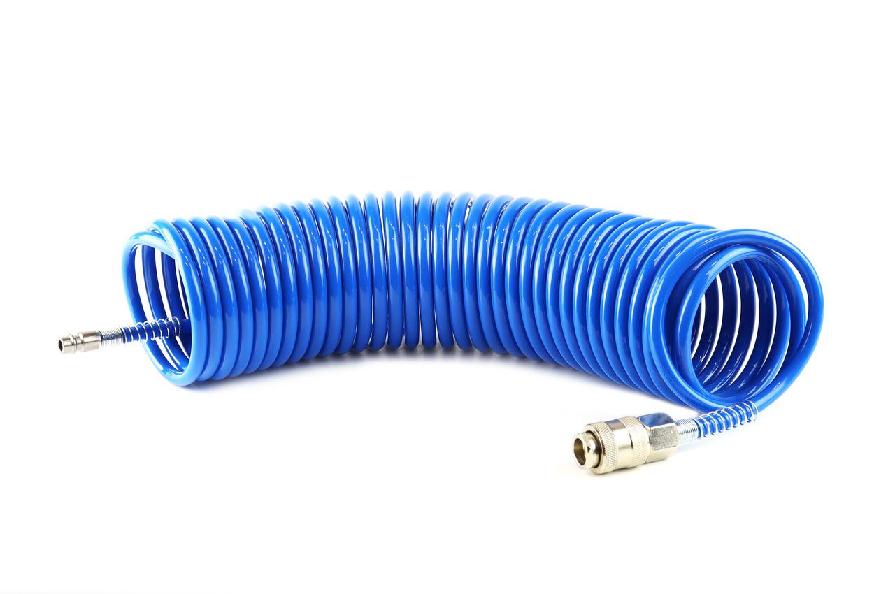 TUBO EM ASPIRAL COM RECORD PE 5x8mm 10m PT-04