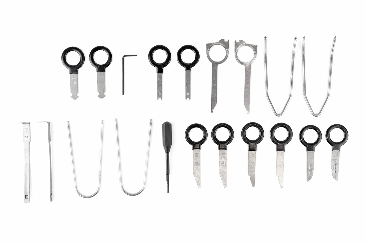 KIT DE FERRAMENTAS 20PCS CLIPS PARA CAR AUDIO