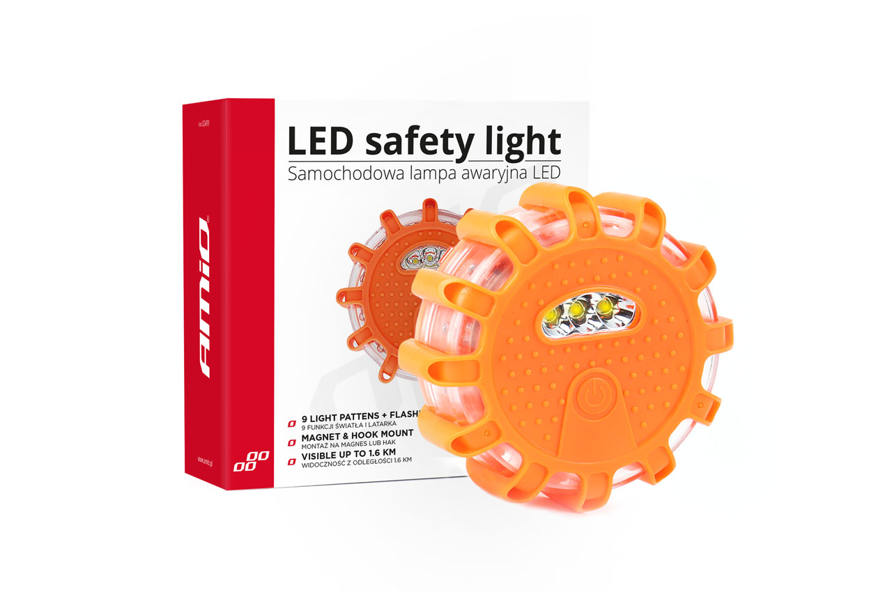 LUZ DE EMERGENCIA 3xAAA IP65 12SMD + 3SMD