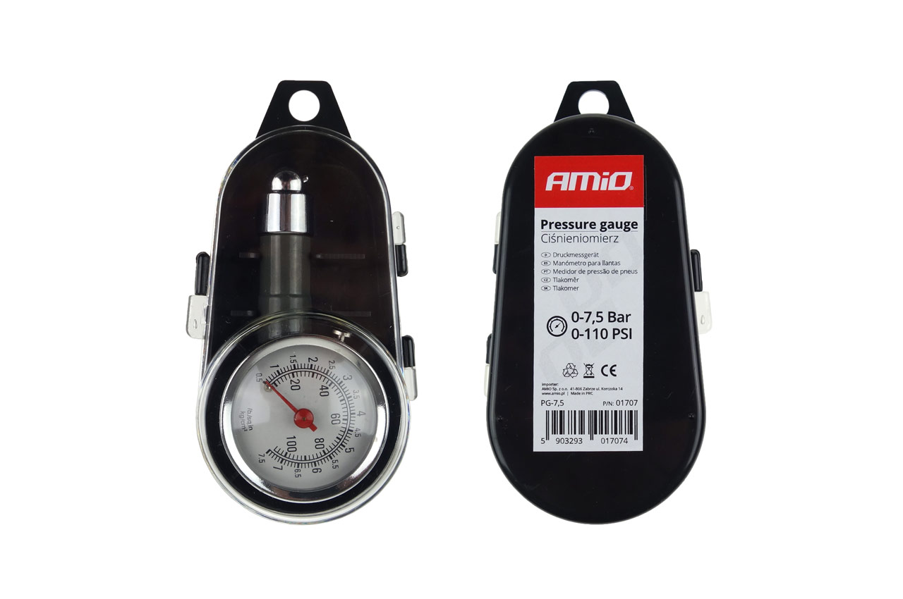 MEDIDOR  PRESSAO PNEUS  7,50 BARS