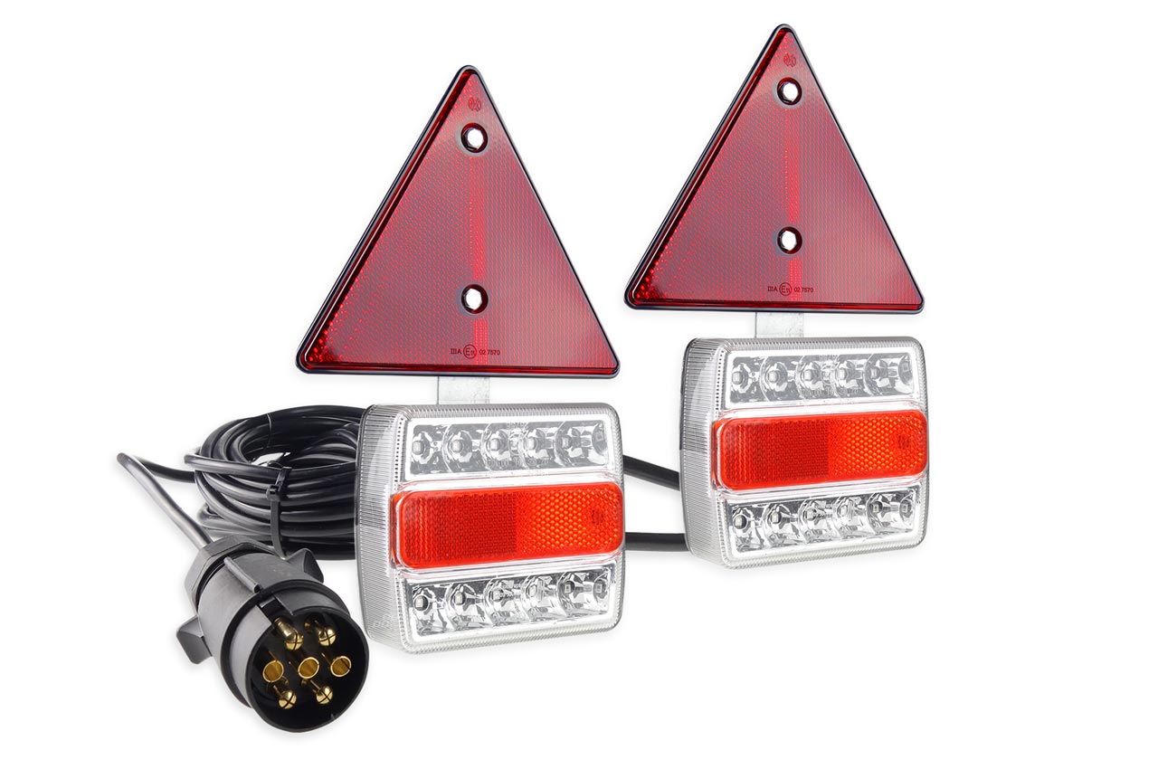 KIT MAGNETICO EM LED SINALIZAÇÃO TRASEIRA  C/TRIANGULO