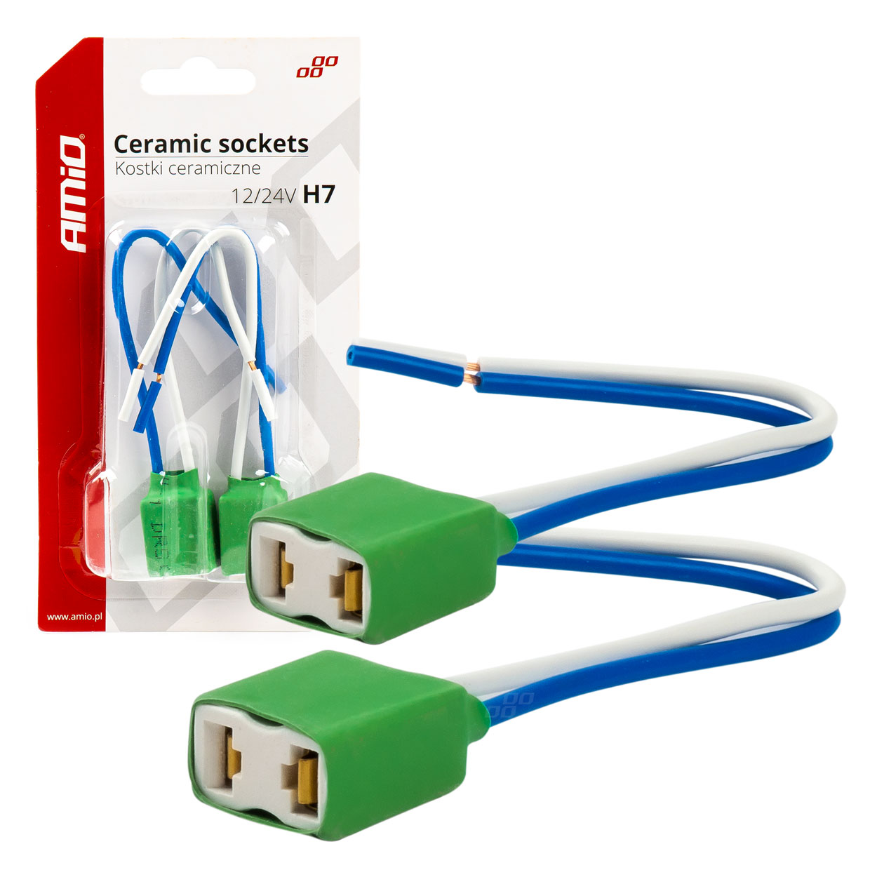 FICHAS EM CERAMICA H7 2pc CS-H7 (BLISTER)