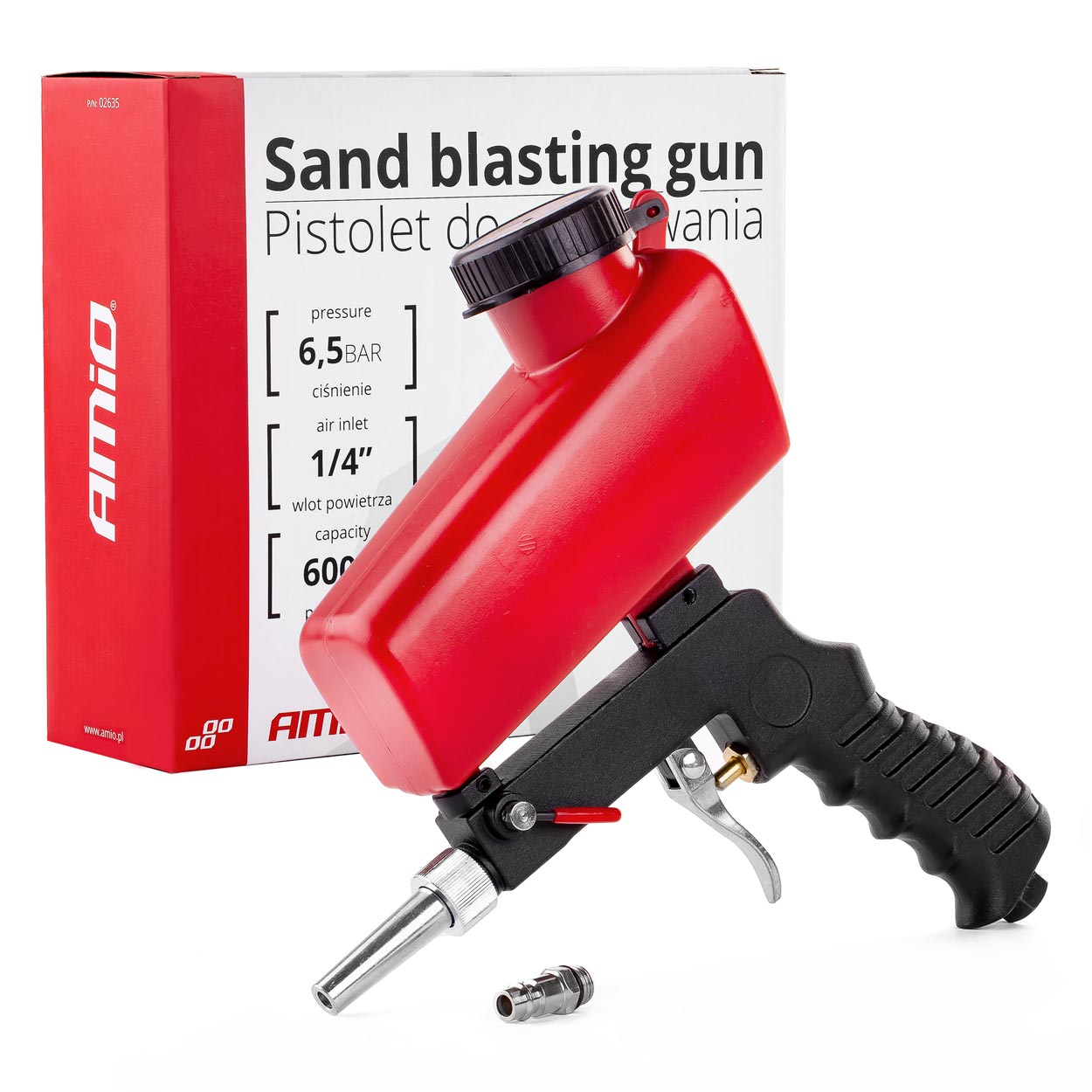 PISTOLA DE JATO DE AREIA PT-17