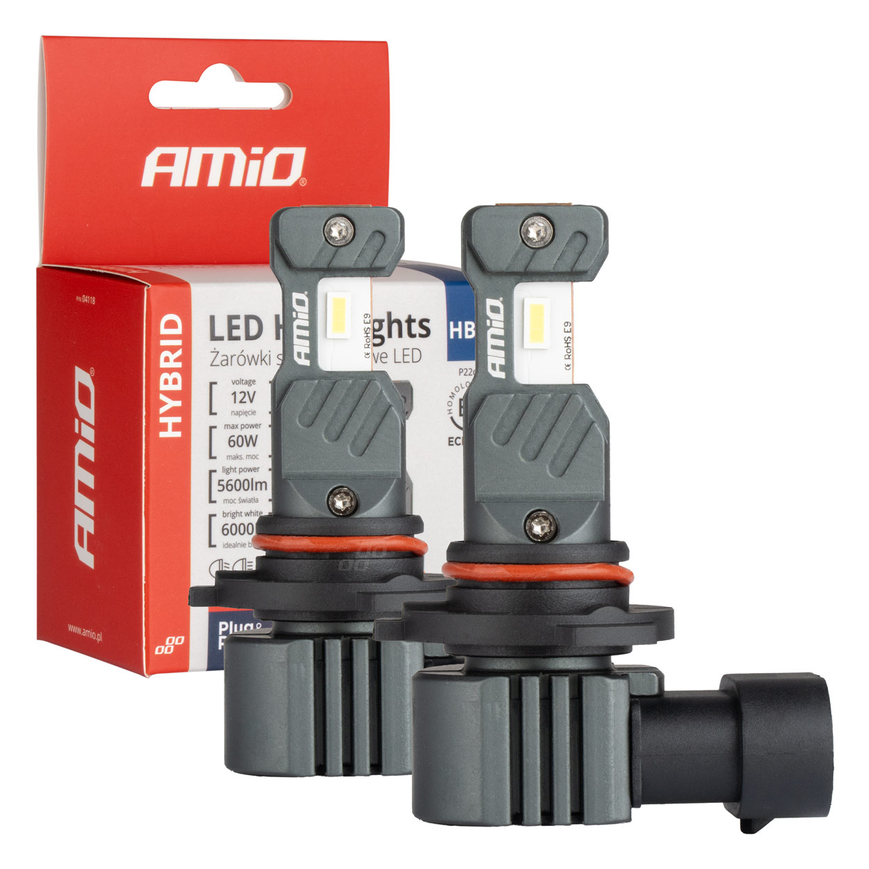KIT DE LEDS HIBRID SERIES HB4X2 9006 6000K CANBUS 60W