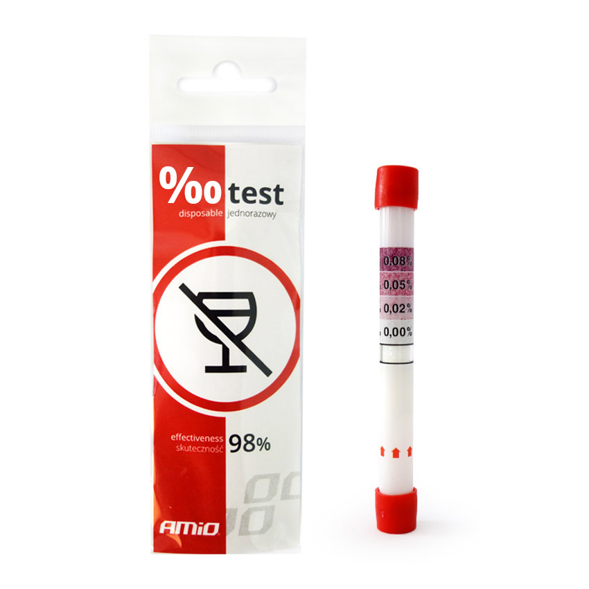 KIT DE TESTE DE ALCOOL DESCARTAVEL CERTIFICADO