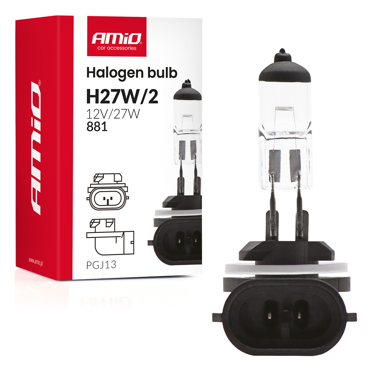 LAMPADA HALOGENIO H27W/2 12V 27W