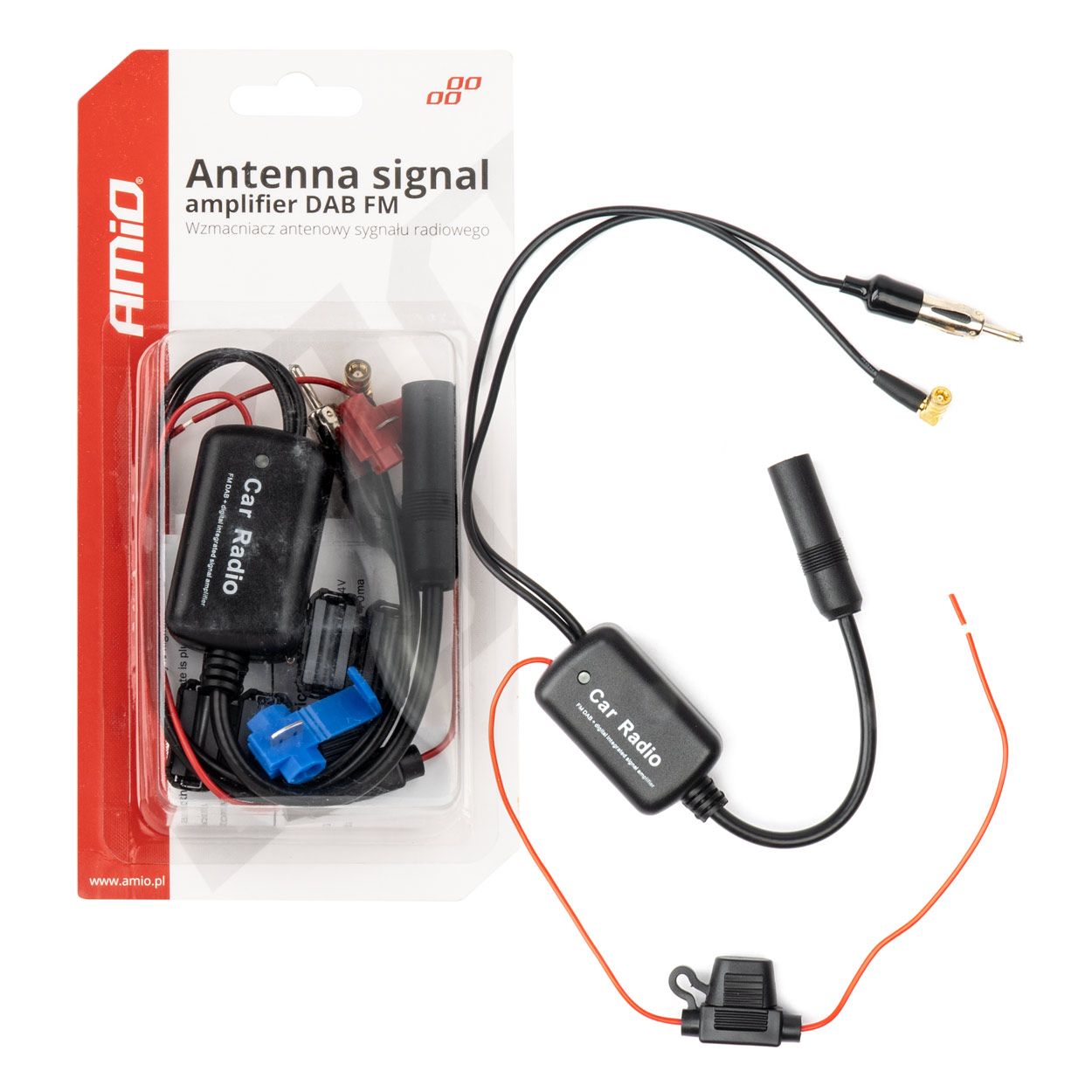 AMPLIFICADOR DE SINAL DE ANTENA 12V