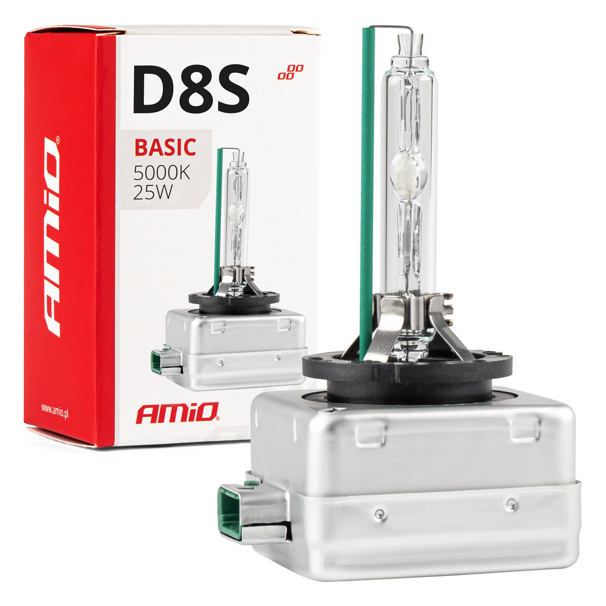 LAMPADA DE XENON D8S 5000K 25W  (BASIC)
